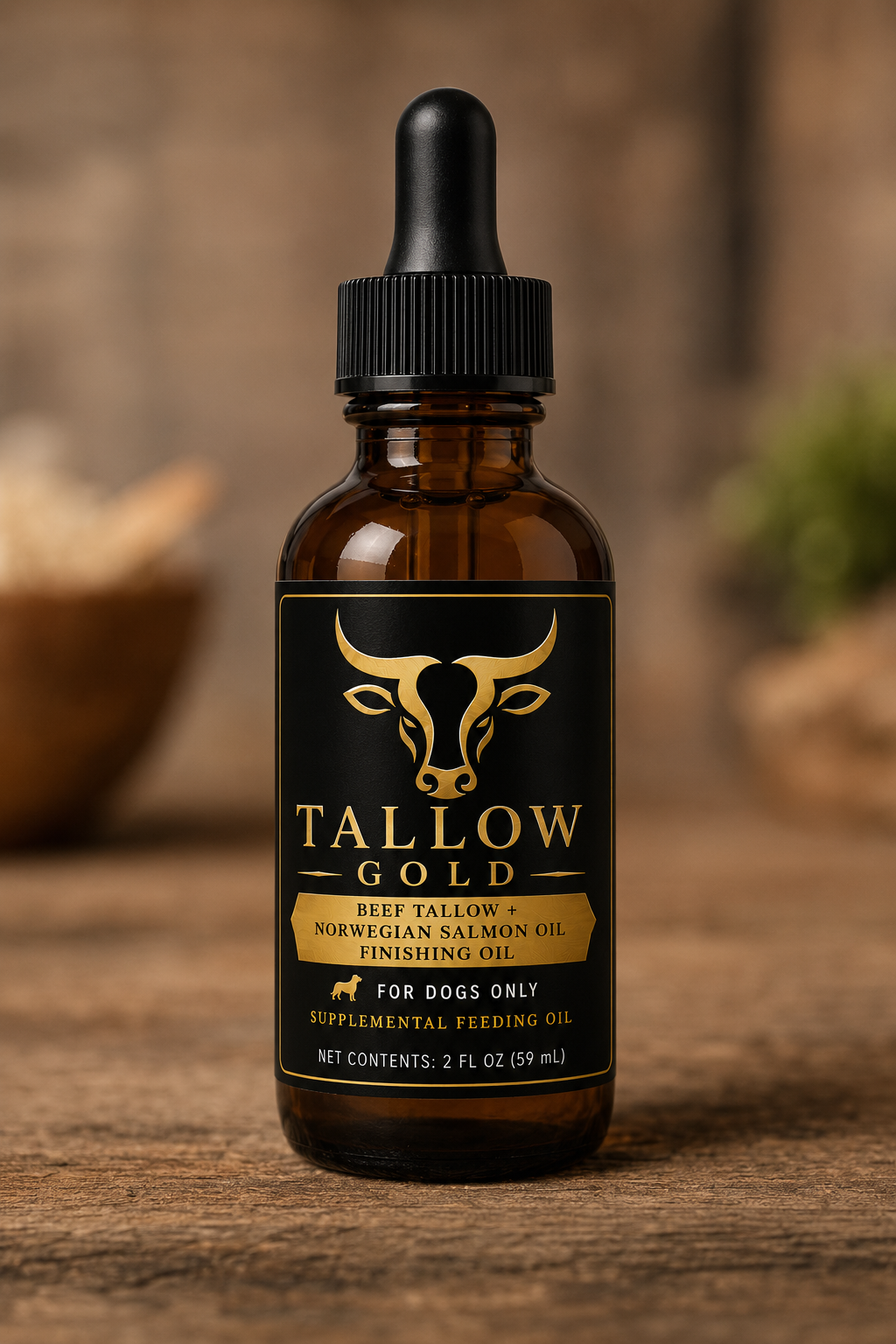 Tallow Gold™ Premium Meal Topper & Finishing Oil