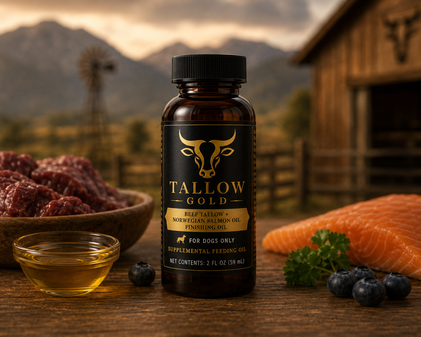 Tallow Gold™ Premium Meal Topper & Finishing Oil view 3